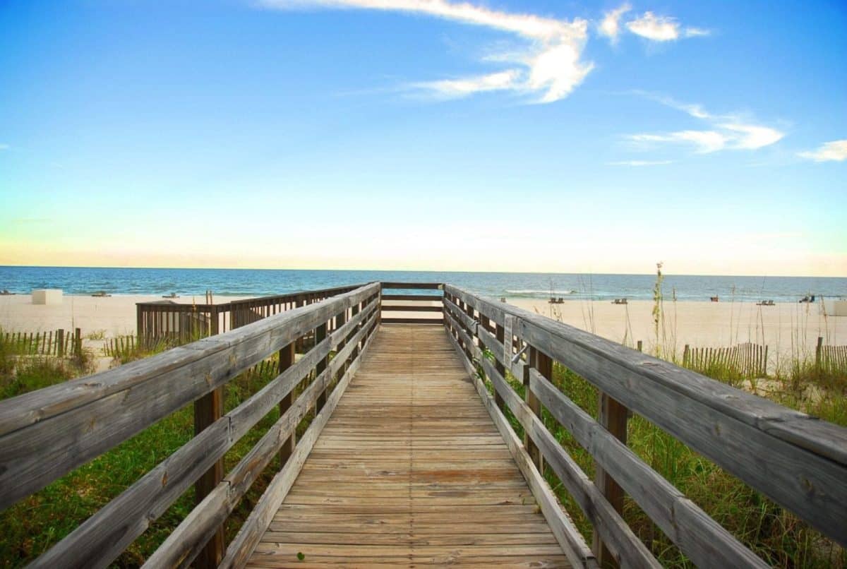 Beach at Orange Beach, Alabama